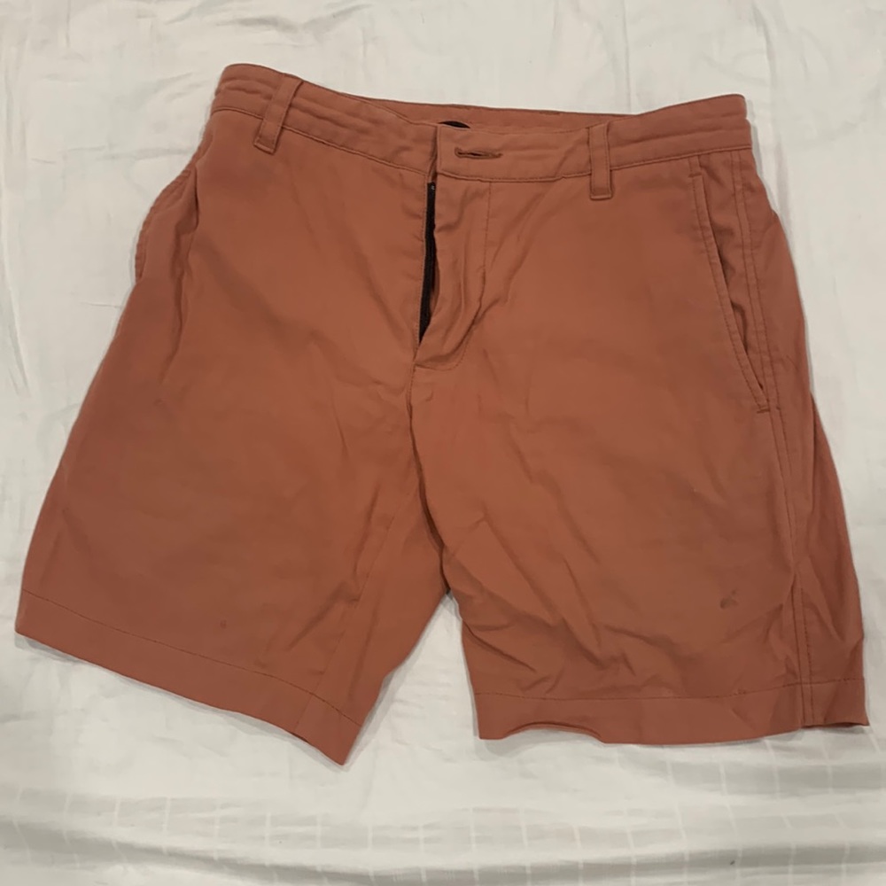 Outlier new way shorts, size 28. Color copper dawn